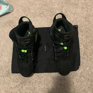 Jordan sixes lime green